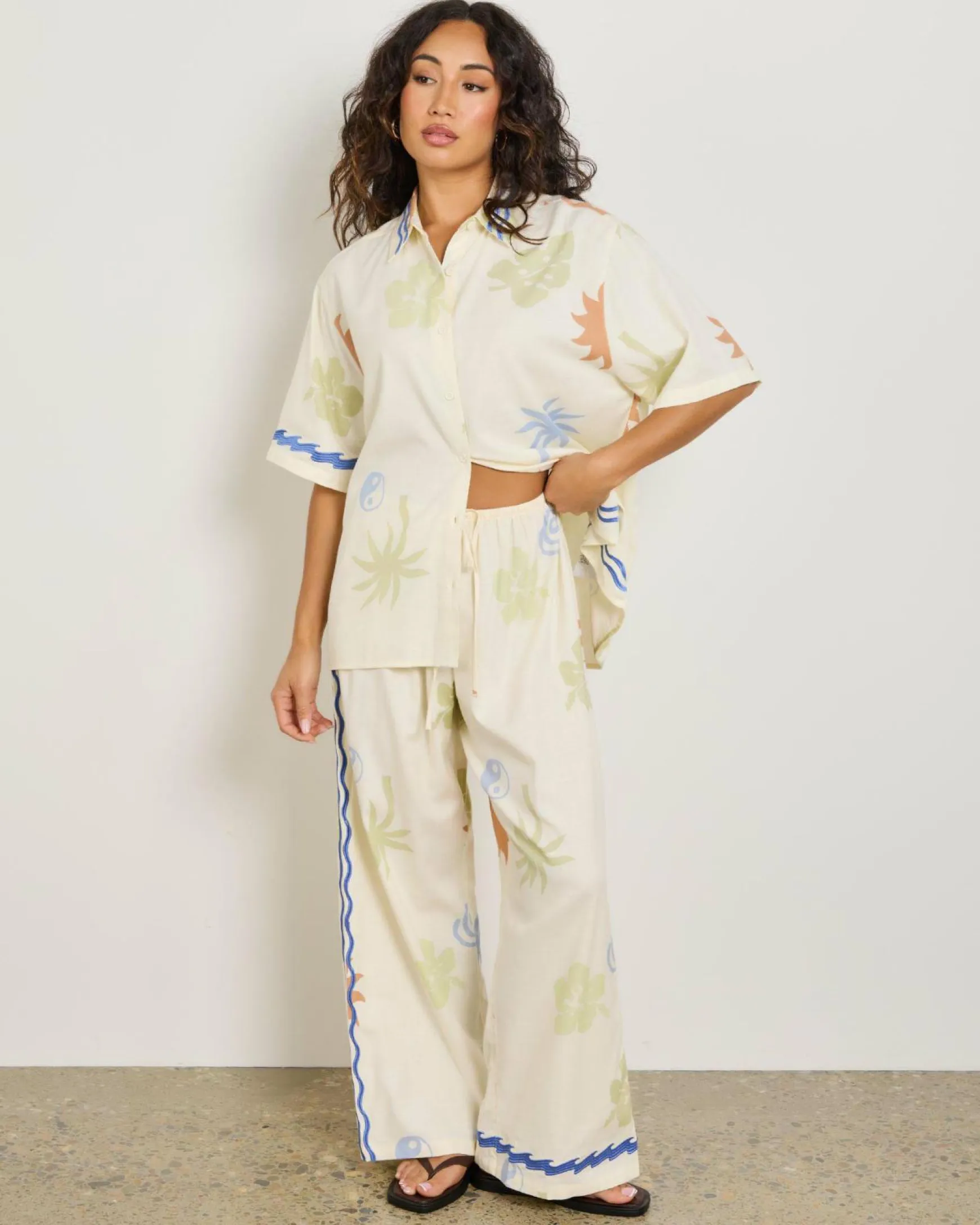 Sun Symbol Pants
