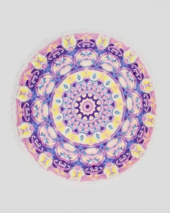 Sunny Round Towel