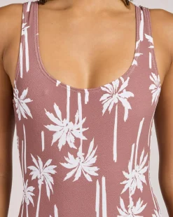 Sunset Canyon Square Tanker One Piece Swimsuit