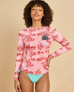Tail Untold Zip Through Long Sleeve Rash Vest