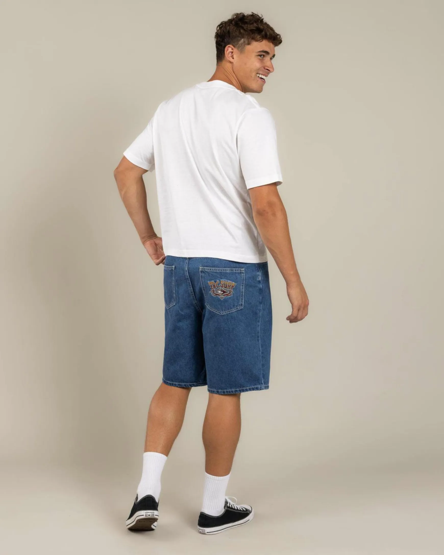 Thrift Denim Shorts