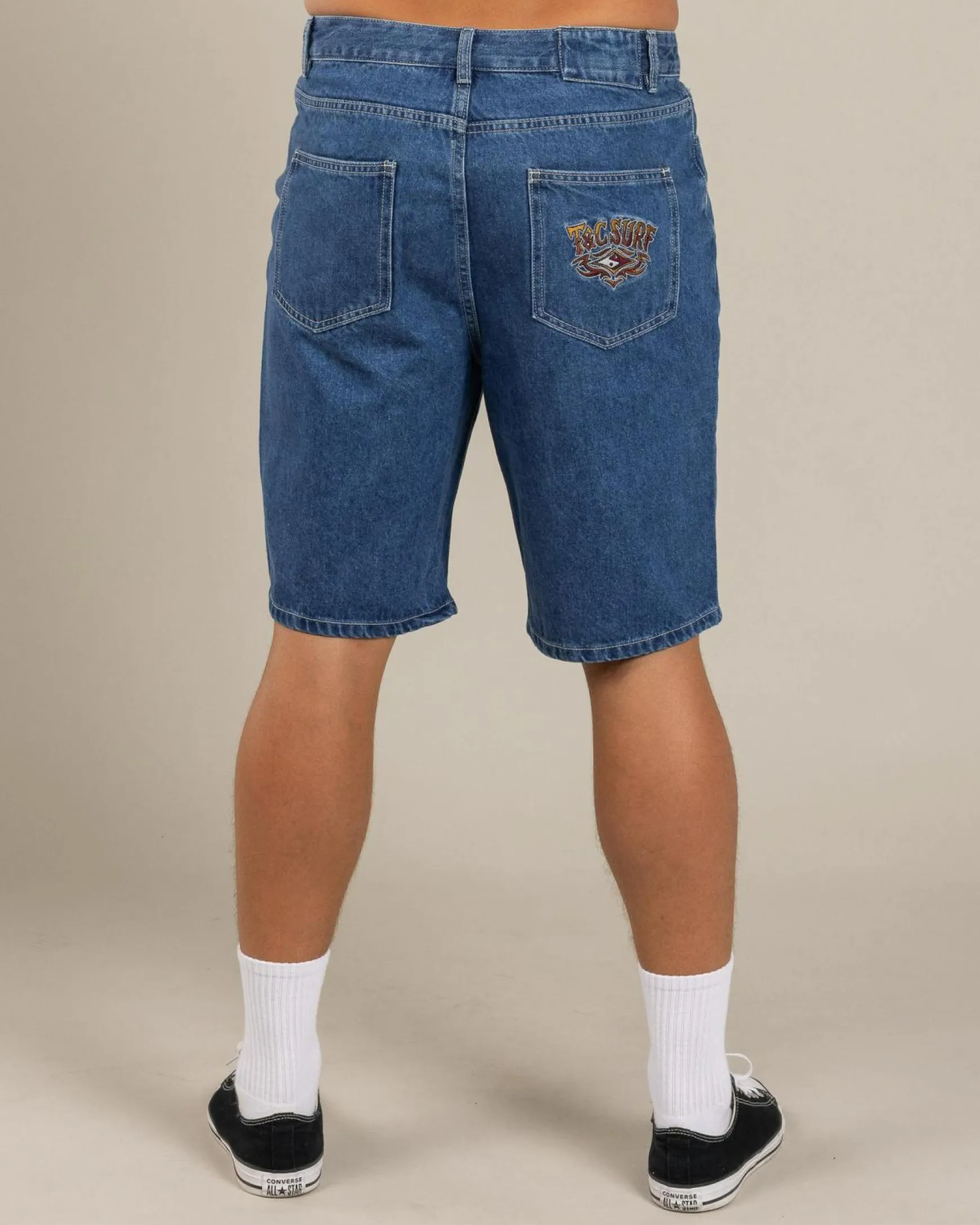 Thrift Denim Shorts