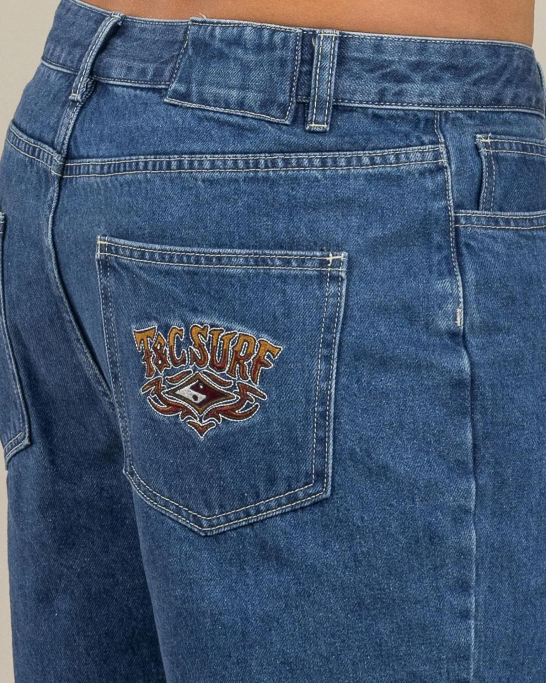 Thrift Denim Shorts