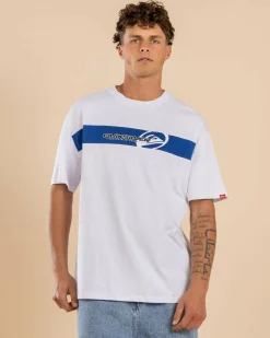 Tilt Panel Knit T-Shirt