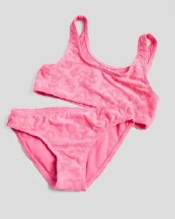 Toddlers' Flip Flower Bralette Bikini Set