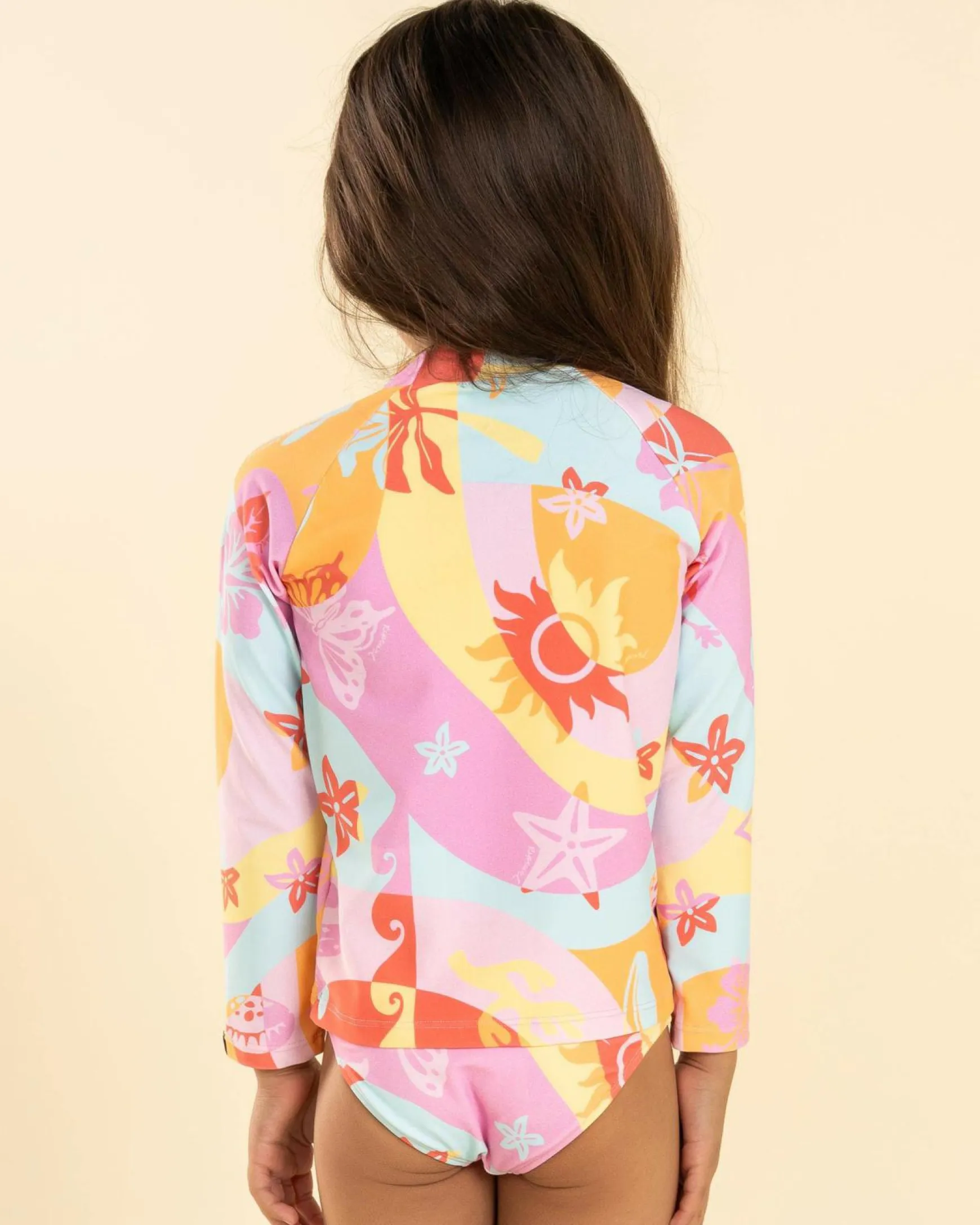 Toddlers' Island Days Long Sleeve Rash Vest Set