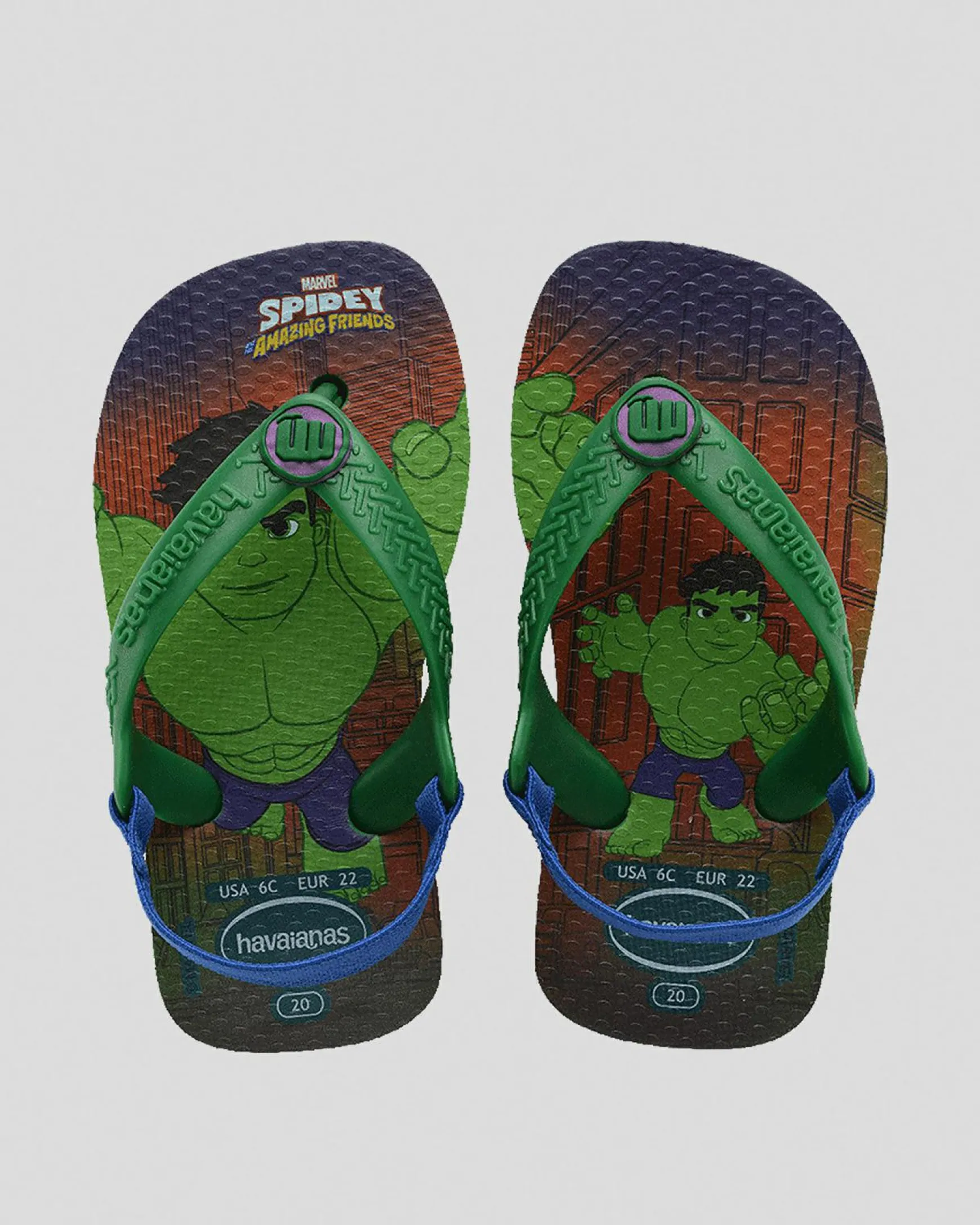 Toddlers' Marvel Hulk Thongs
