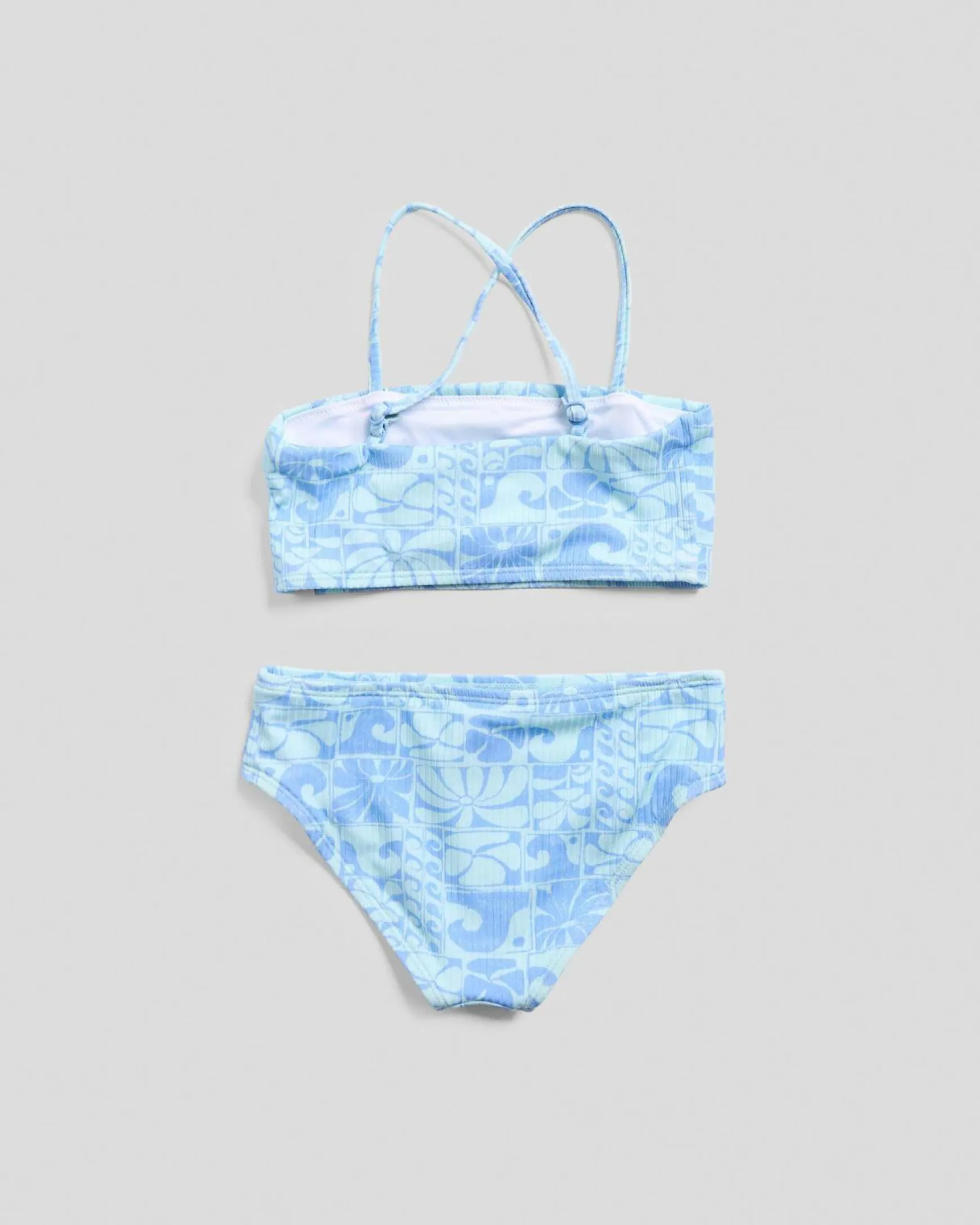 Toddlers' Oceanic Rib Bikini Set