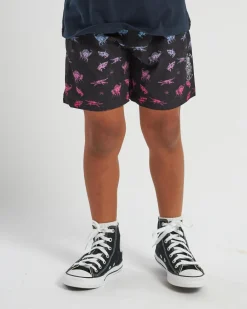Toddlers' Prehistoric Elastic Waist Shorts