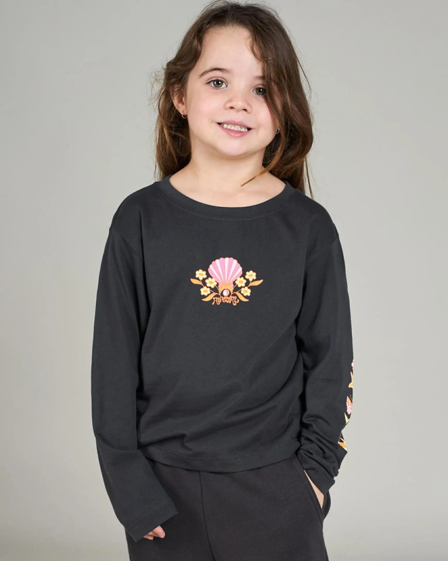 Toddlers' Rainbow Tropics Long Sleeve T-Shirt