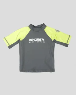 Toddlers' Shock Short Sleeve Rash Vest