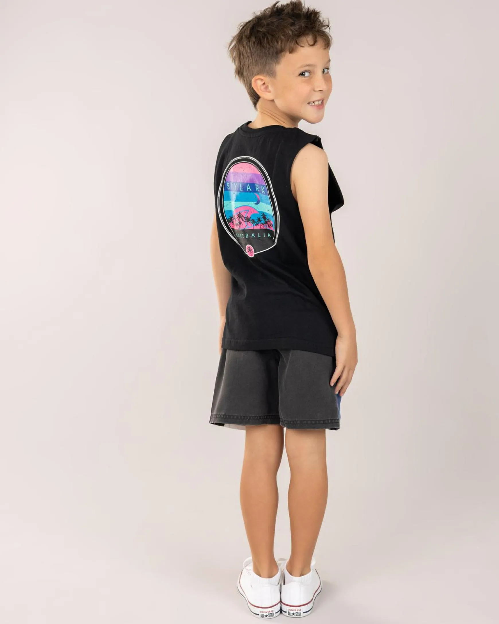Toddlers' Stream Muscle Tank