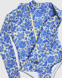 Toddlers' Sun and Swells Long Sleeve Surfsuit