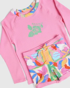 Toddlers' Sun Shift Rash Vest Set