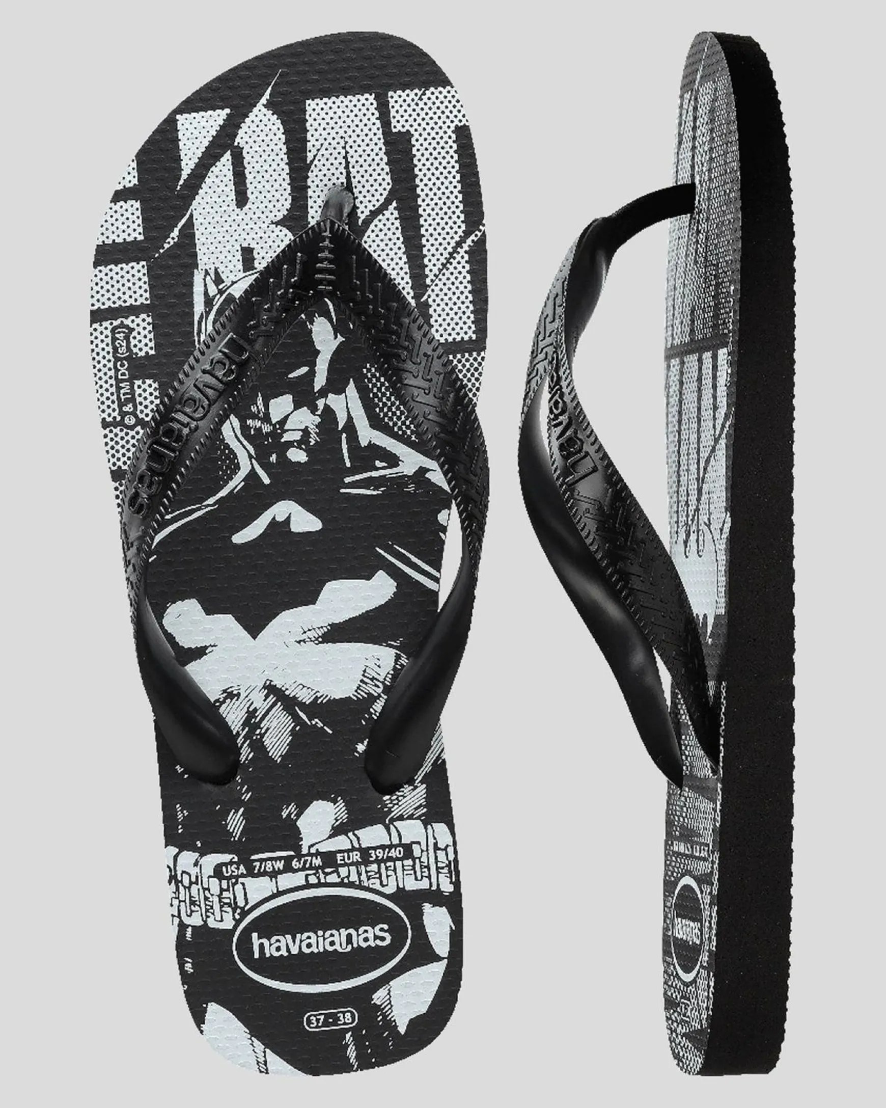 Top DC Logomania Batman Thongs