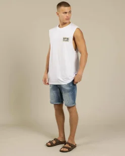 Twisted Tides Muscle Tank