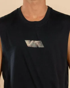 Va Blurr Fill Muscle Tank