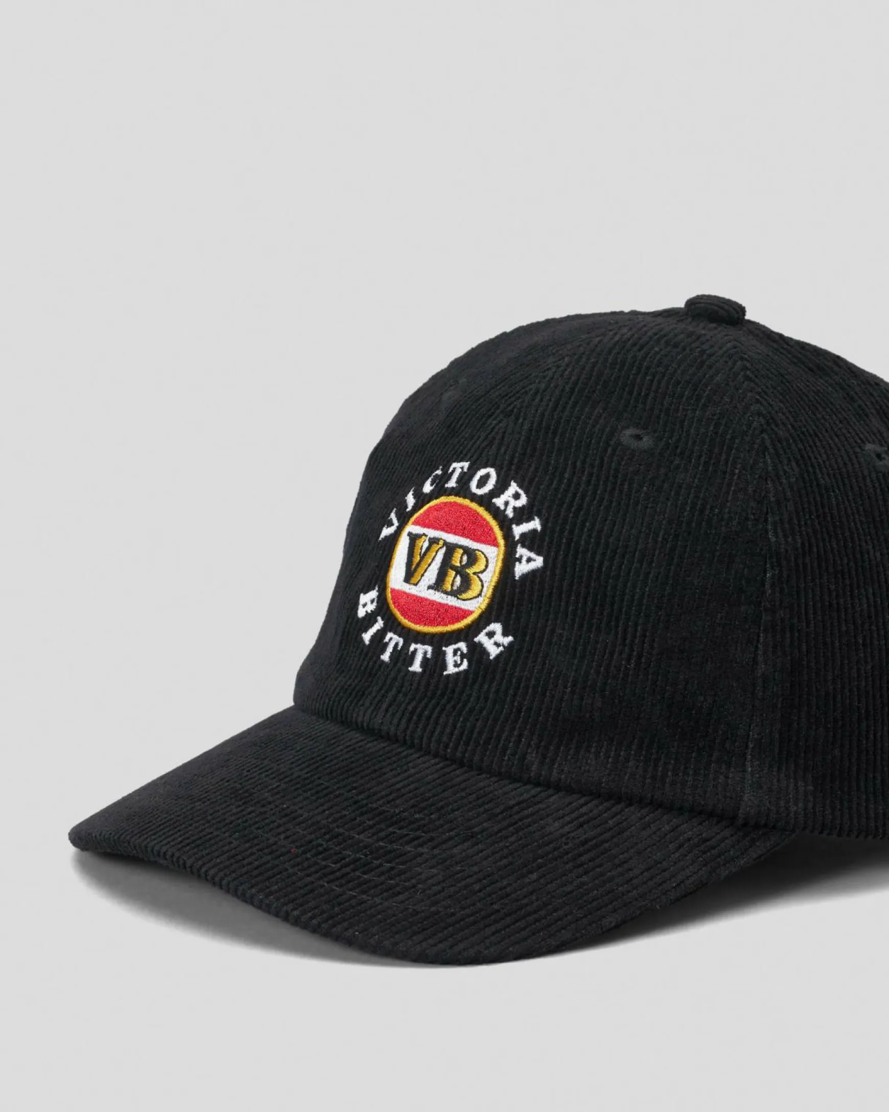 VB Big Black Cord Cap