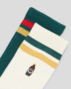 VB Retro Sneaker Socks 2 Pack