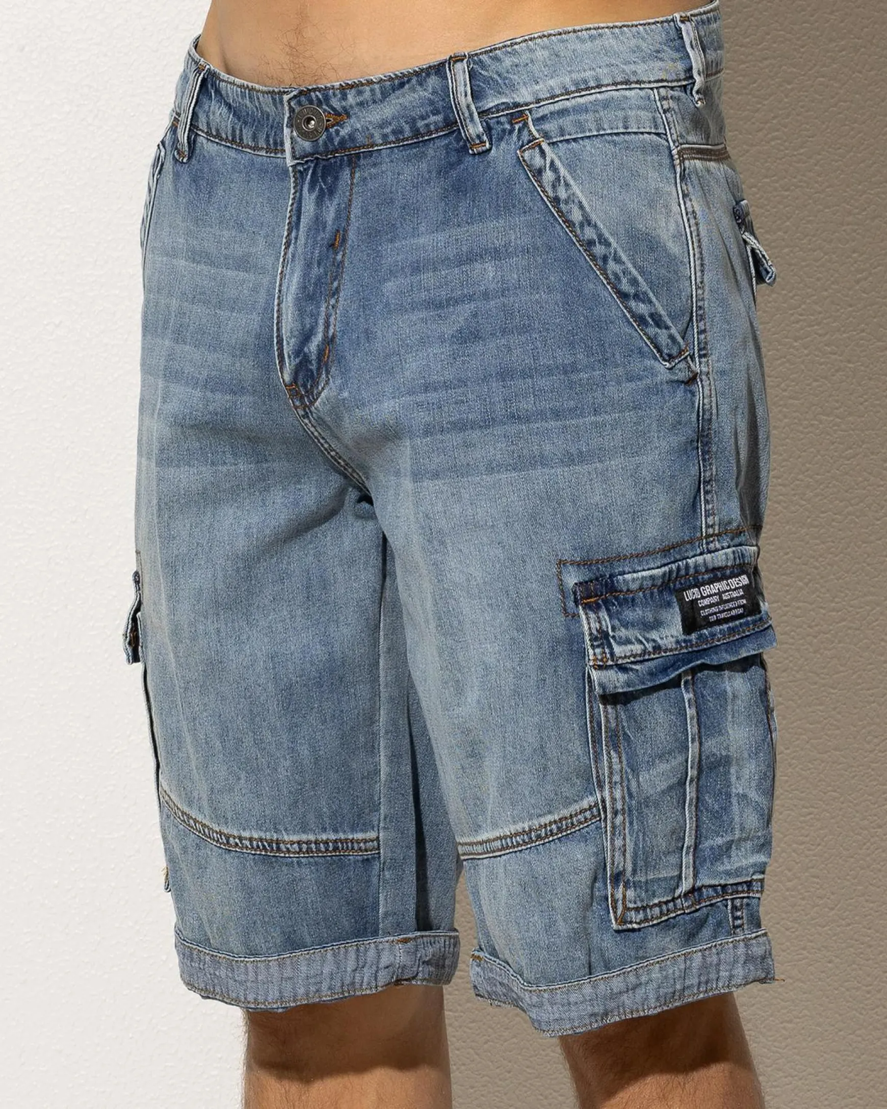 Viable Denim Walk Shorts