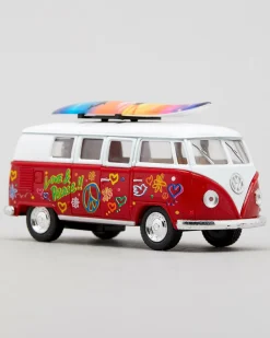 VW Kombi With Surfboard