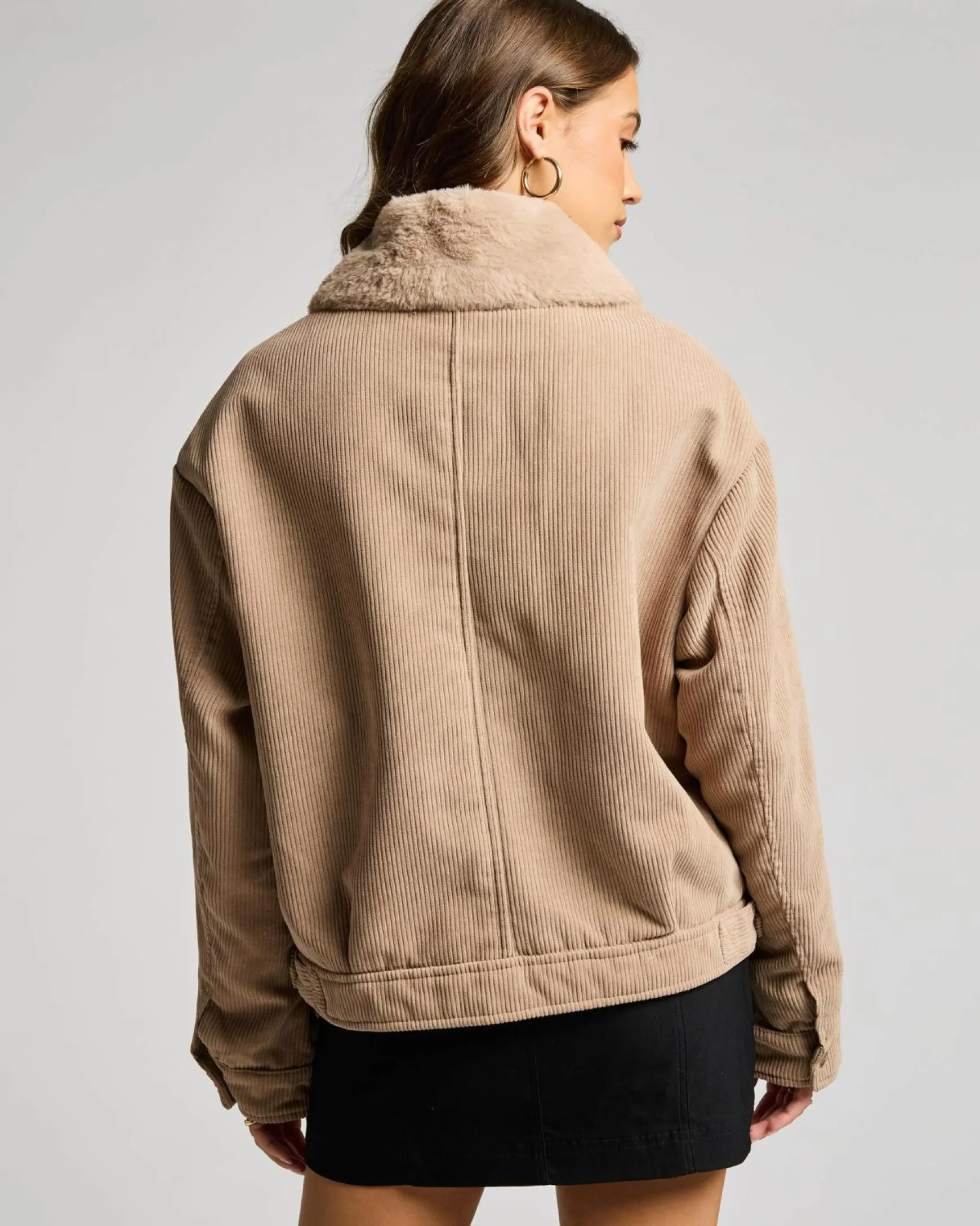 Wolf Cord Jacket
