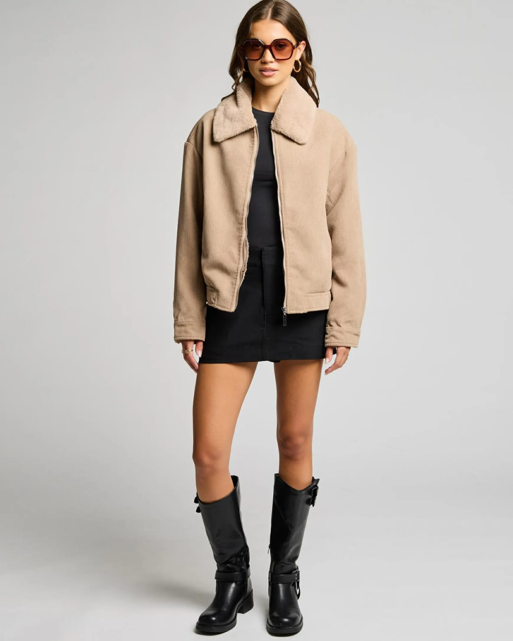 Wolf Cord Jacket