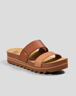 Womens Cushion Vista Hi Slide Sandals