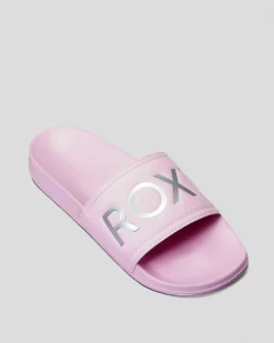 Womens Roxy Slippy Slide Sandals