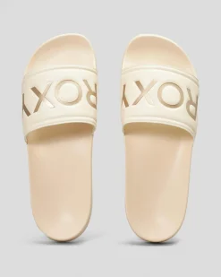 Womens Roxy Slippy Slide Sandals