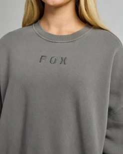Wordmark OV Fleece Crew Sweatshirt