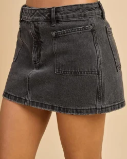 Wyatt Denim Skirt