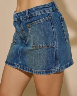 Wyatt Denim Skirt