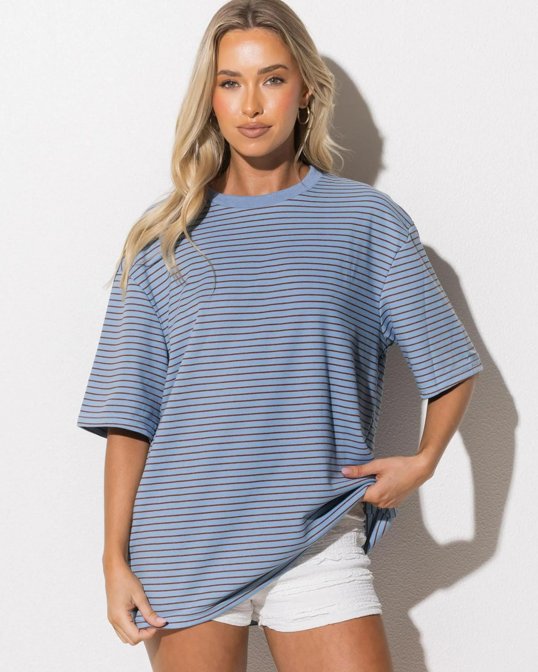 Zuri Oversize Stripe T-shirt